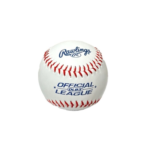 MLB Baseball Official League OLB3 Baseball White Rawlings Baseball, Brand New - Picture 1 of 9
